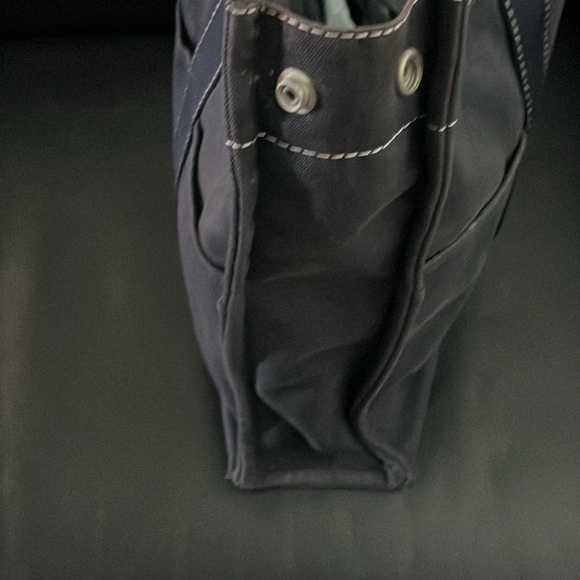 EUC Hermes Navy Tote - Picture 4 of 12